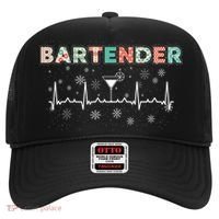 Bartender Heartbeat Bartending Lover Cocktail Maker Xmas Great Gift Hat thumb 0