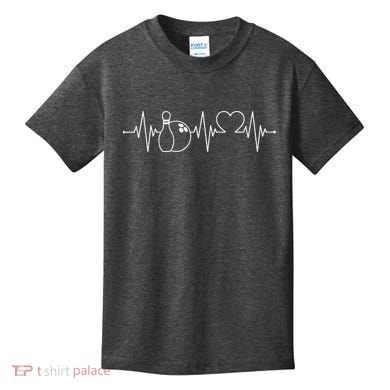 Bowling Heartbeat Bowler Kids T-Shirt
