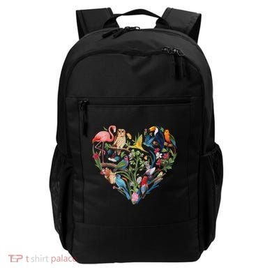 Bird Heart Birding Bird Watching Birder Bird Watcher Design Backpack