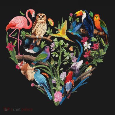 Bird Heart Birding Bird Watching Birder Bird Watcher Design Sustainable Bucket Hat