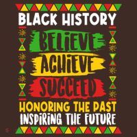 Black History Believe Achieve Succeed Honoring The Past Inspiring The Future Beanie thumb 2