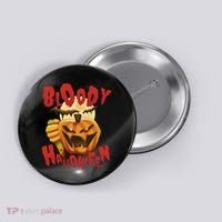 Bloody Halloween Button thumb 0