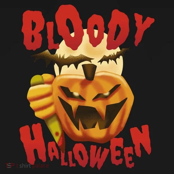 Bloody Halloween Bucket Hat