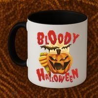 Bloody Halloween Coffee Mug thumb 2