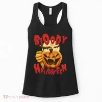 Bloody Halloween Women's Tank Top thumb 0