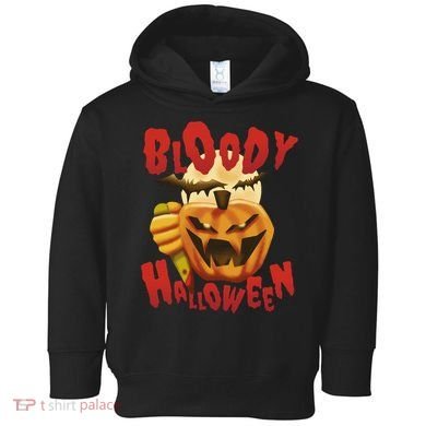 Bloody Halloween Toddler Hoodie
