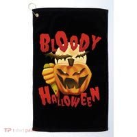 Bloody Halloween Golf Towel thumb 0