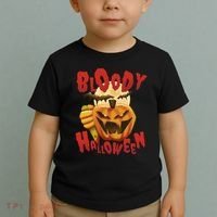 Bloody Halloween Toddler T-Shirt thumb 2