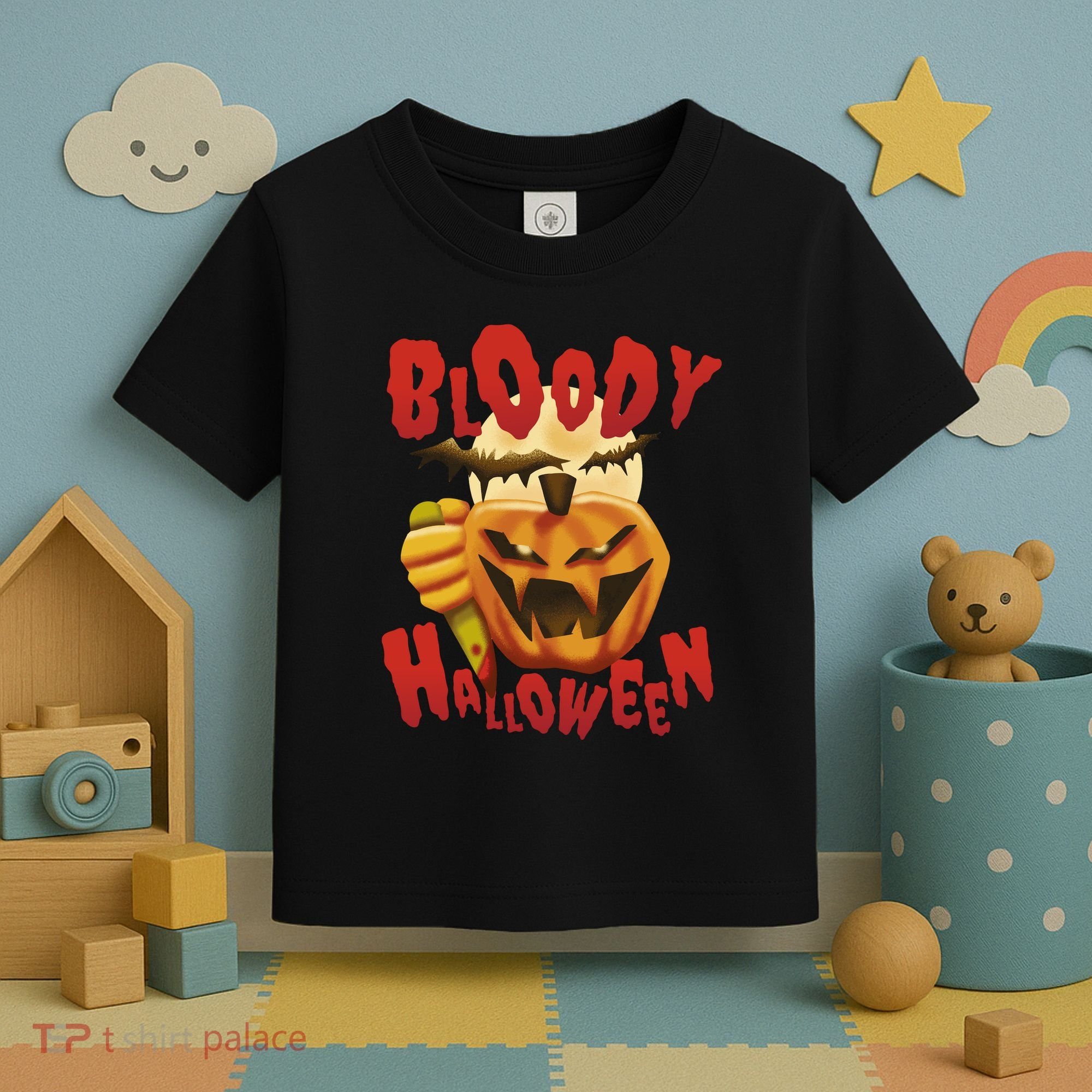 Bloody Halloween Toddler T-Shirt