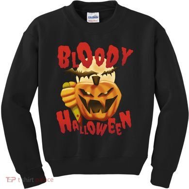 Bloody Halloween Kids Sweatshirt