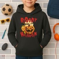 Bloody Halloween Kids Hoodie thumb 2