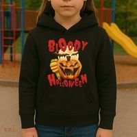 Bloody Halloween Kids Hoodie thumb 3