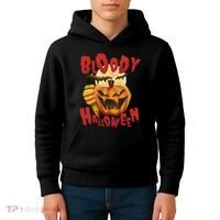 Bloody Halloween Kids Hoodie thumb 4