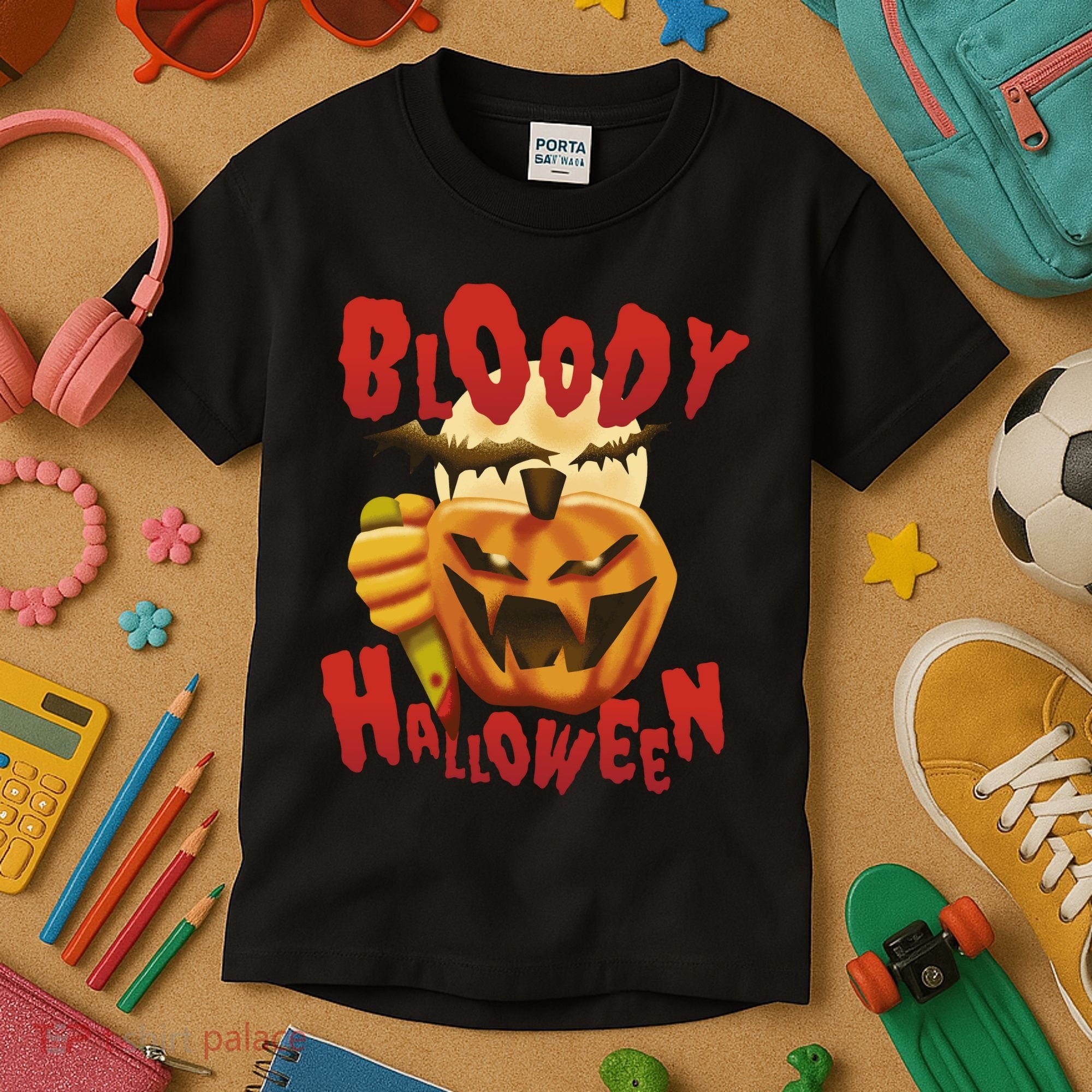 Bloody Halloween Kids T-Shirt