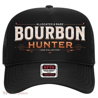 Bourbon Hunter Collector For Whiskey Lover Fan Hat