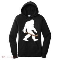 Bigfoot Hockey Cryptid Sasquatch Sport Player Gift Women's Hoodie thumb 0