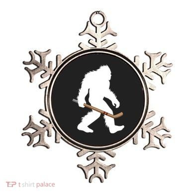 Bigfoot Hockey Cryptid Sasquatch Sport Player Gift Ornament