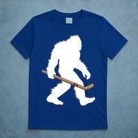 Bigfoot Hockey Cryptid Sasquatch Sport Player Gift T-Shirt thumb 5