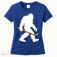 Bigfoot Hockey Cryptid Sasquatch Sport Player Gift Women's T-Shirt thumb 0