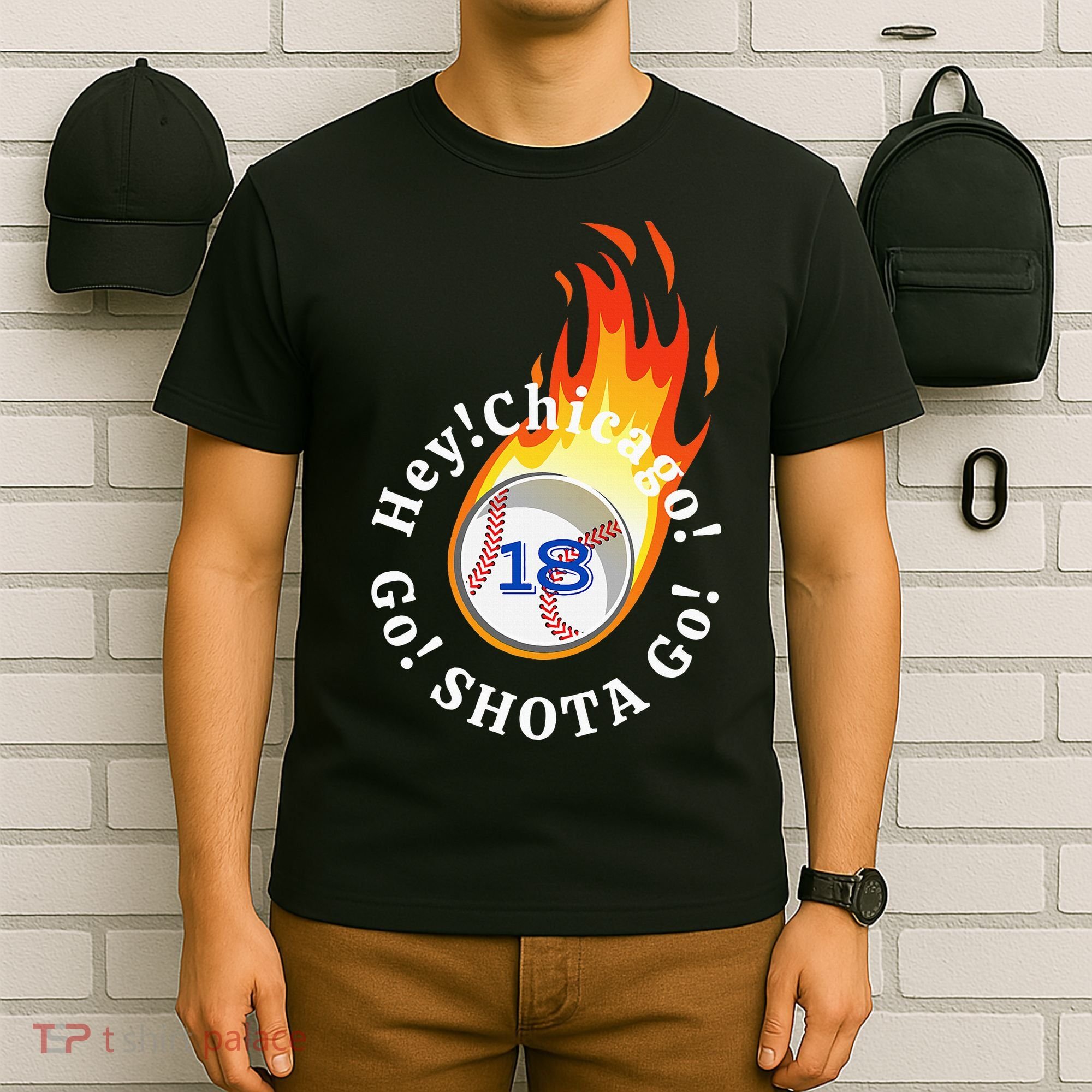 Baseball. Hey! Chicago!. Go! Shota Go! Imanaga T-Shirt