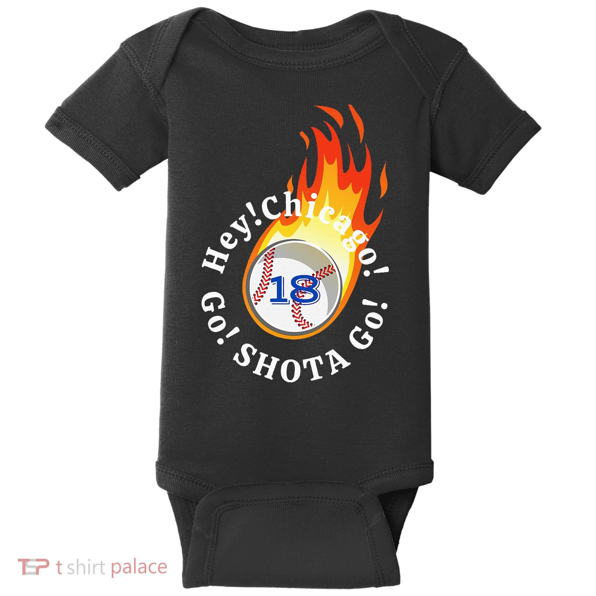 Baseball. Hey! Chicago!. Go! Shota Go! Imanaga Baby Bodysuit