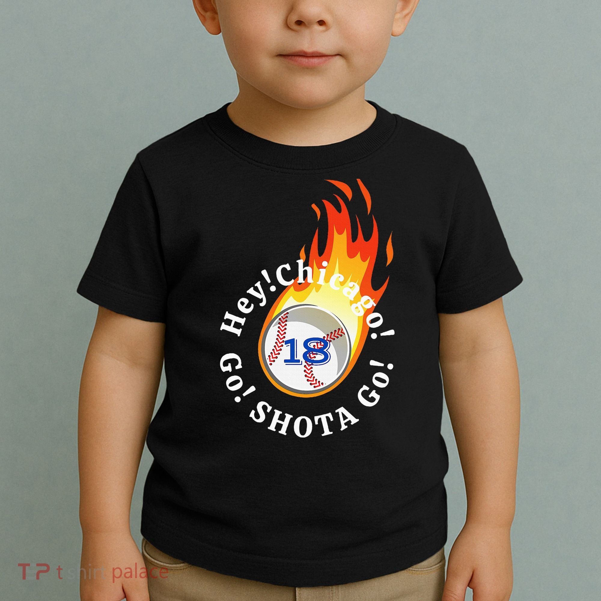 Baseball. Hey! Chicago!. Go! Shota Go! Imanaga Toddler T-Shirt