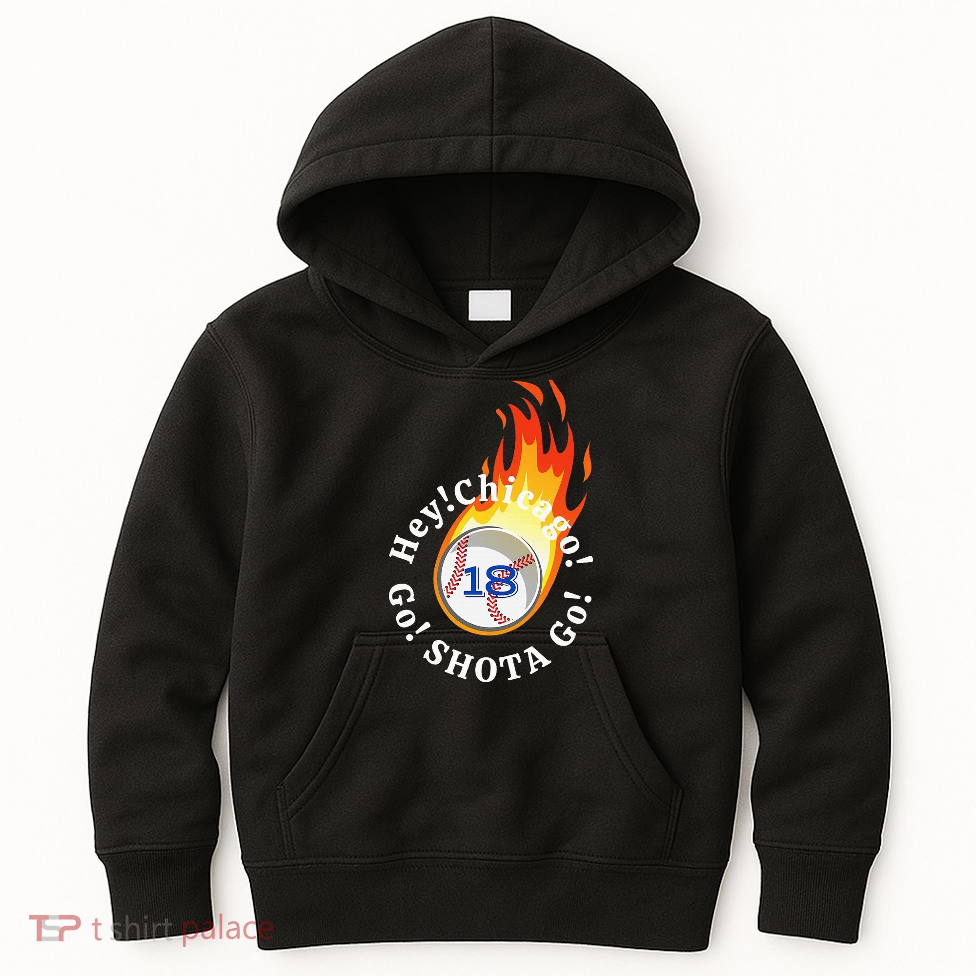 Baseball. Hey! Chicago!. Go! Shota Go! Imanaga Kids Hoodie