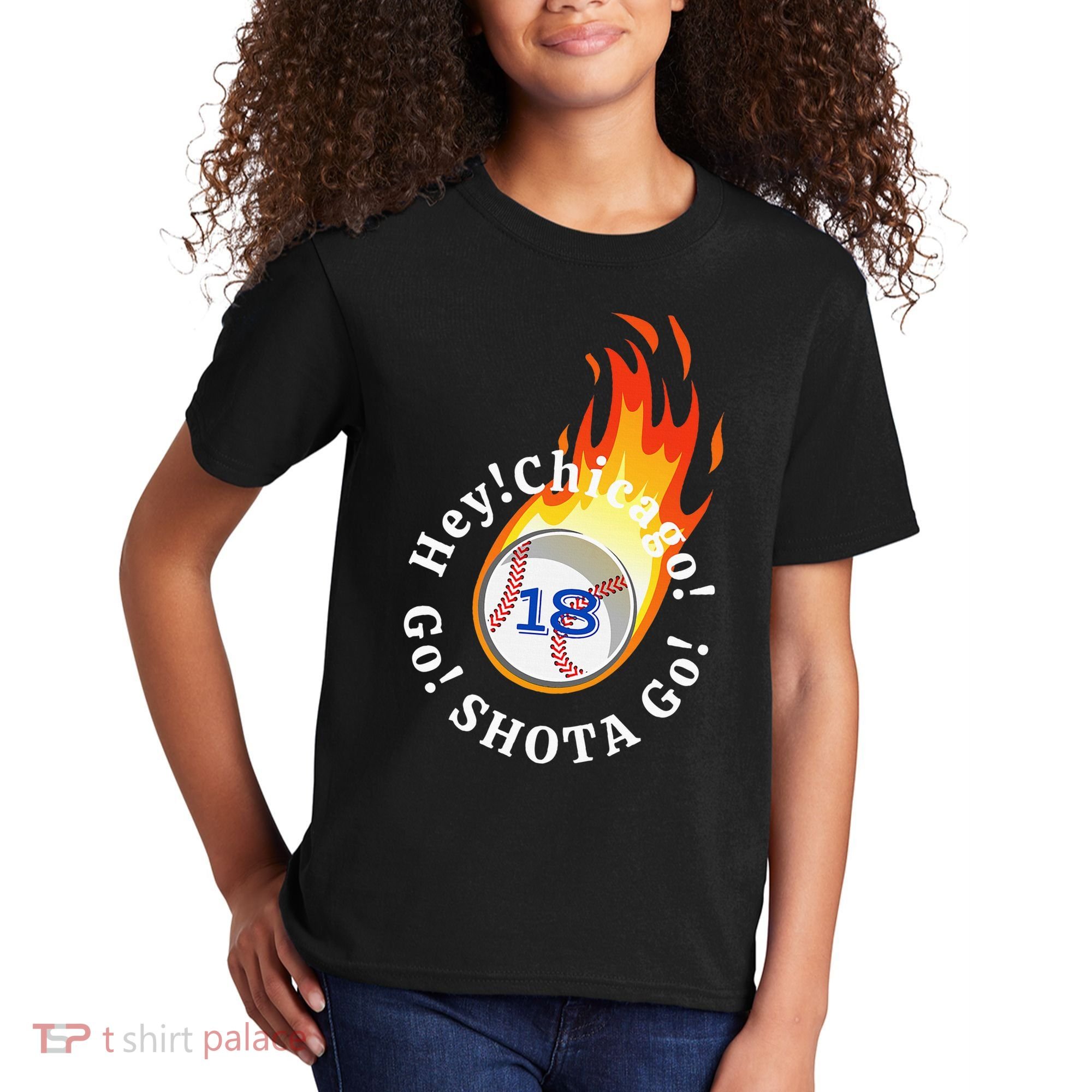 Baseball. Hey! Chicago!. Go! Shota Go! Imanaga Kids T-Shirt