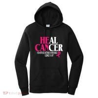 Breast He Can Heal Cancer For God Nothing Is Impossible Women's Hoodie thumb 0