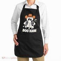 Boo Haw Country Ghost Funny Halloween Apron thumb 2