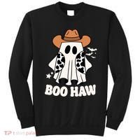 Boo Haw Country Ghost Funny Halloween Sweatshirt thumb 0