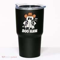 Boo Haw Country Ghost Funny Halloween Tumbler thumb 0