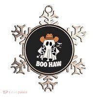 Boo Haw Country Ghost Funny Halloween Ornament thumb 0