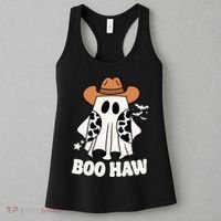 Boo Haw Country Ghost Funny Halloween Women's Tank Top thumb 3