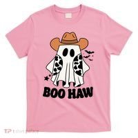 Boo Haw Country Ghost Funny Halloween T-Shirt thumb 0
