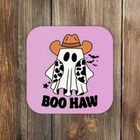 Boo Haw Country Ghost Funny Halloween Coaster thumb 0