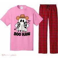 Boo Haw Country Ghost Funny Halloween Pajama Set thumb 0