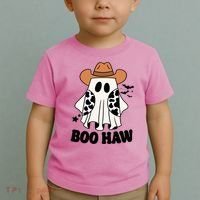 Boo Haw Country Ghost Funny Halloween Toddler T-Shirt thumb 2