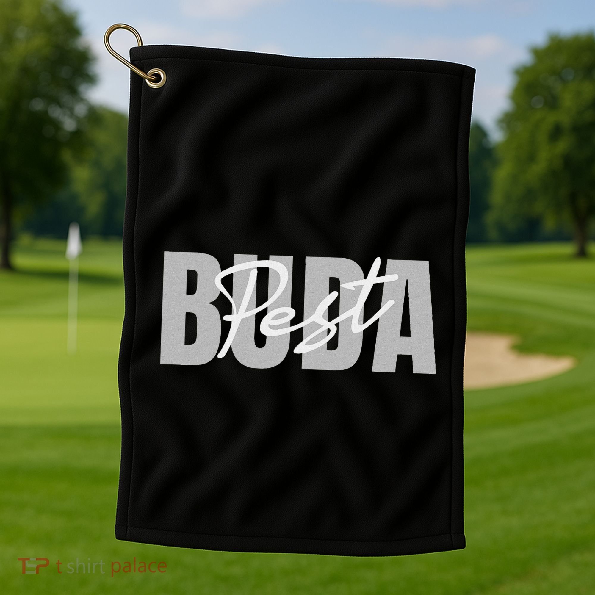 Budapest Hungarian Capital Buda Pest Hungary Pride Golf Towel