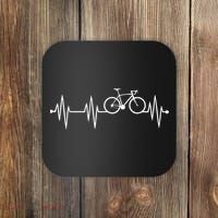 Bicycle Heartbeat Cycling For Cyclist Coaster thumb 0