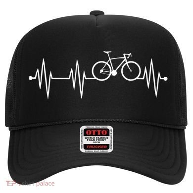 Bicycle Heartbeat Cycling For Cyclist Hat