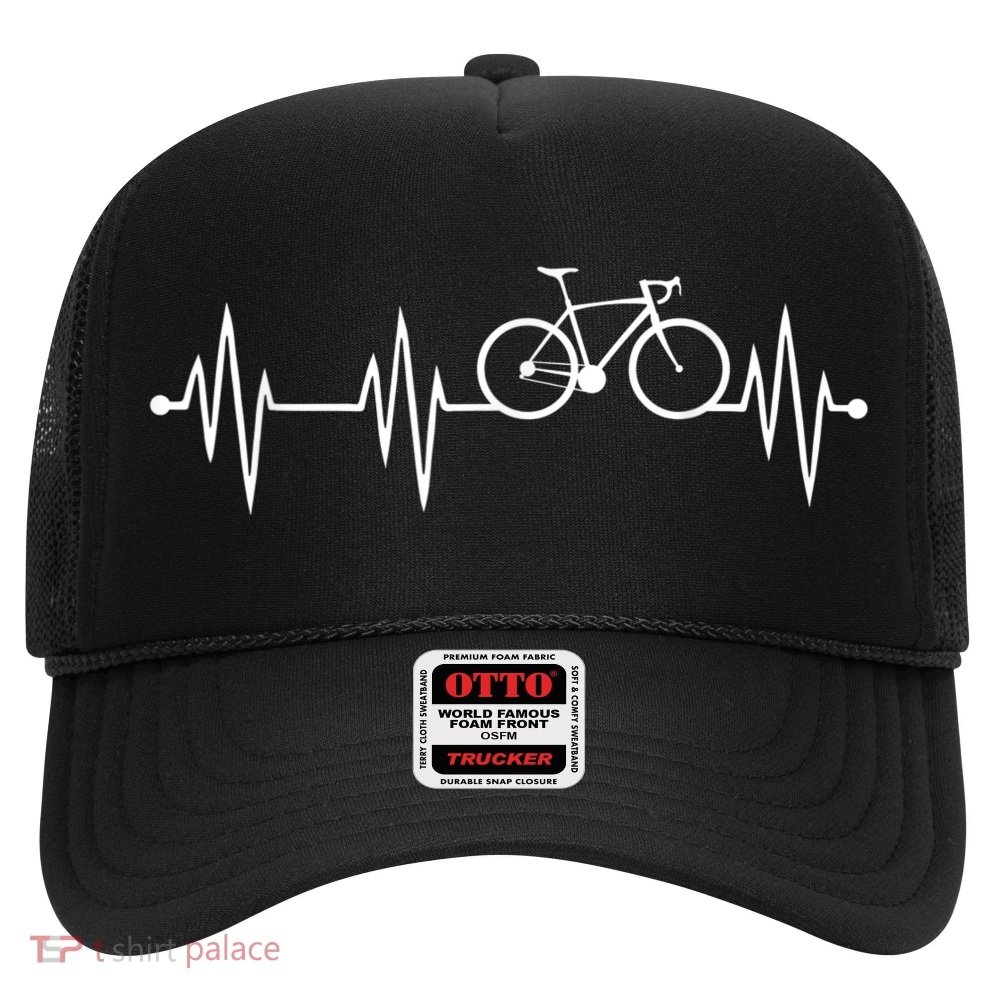 Bicycle Heartbeat Cycling For Cyclist Hat