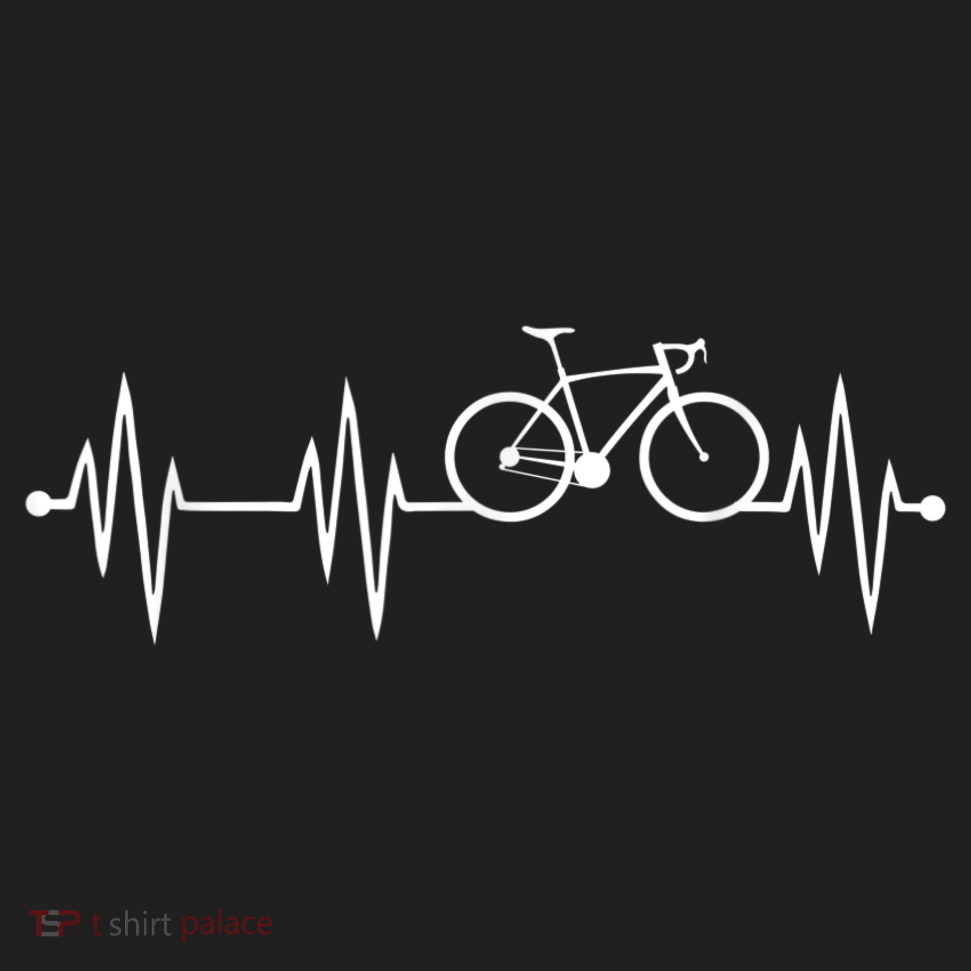 Bicycle Heartbeat Cycling For Cyclist Hat