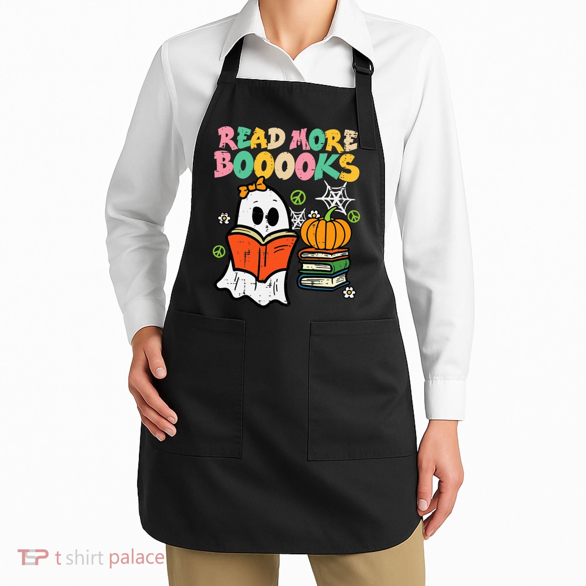 Bookworm Halloween Costume Apron