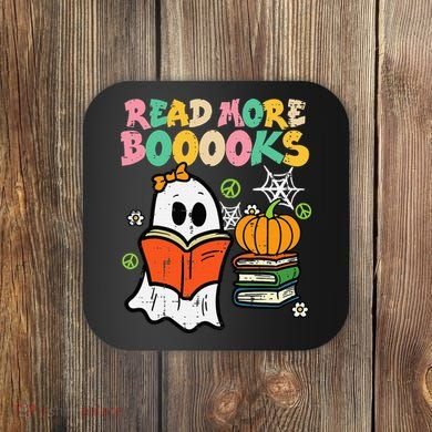 Bookworm Halloween Costume Coaster