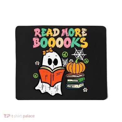 Bookworm Halloween Costume Mousepad