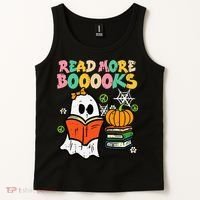 Bookworm Halloween Costume Tank Top thumb 2