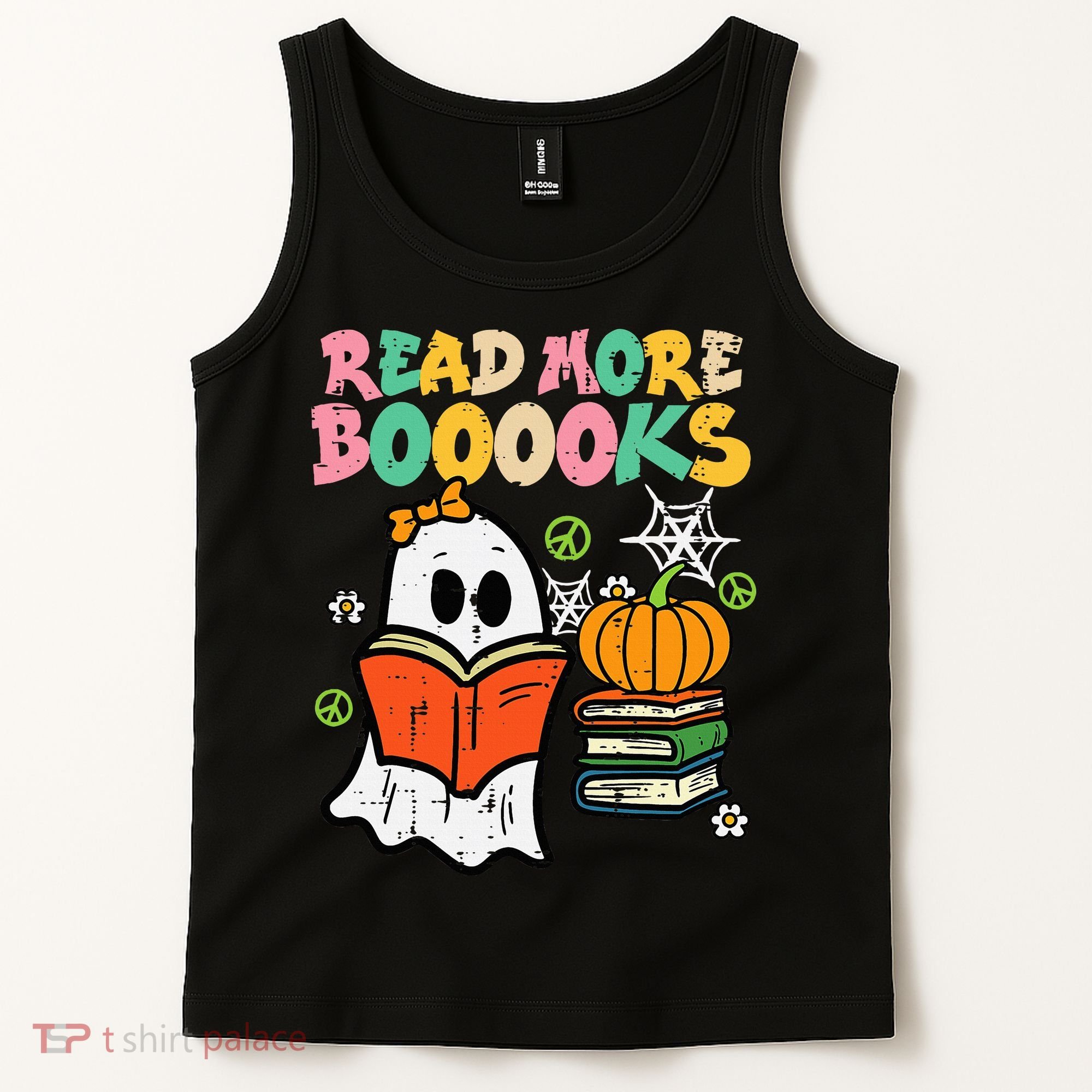 Bookworm Halloween Costume Tank Top