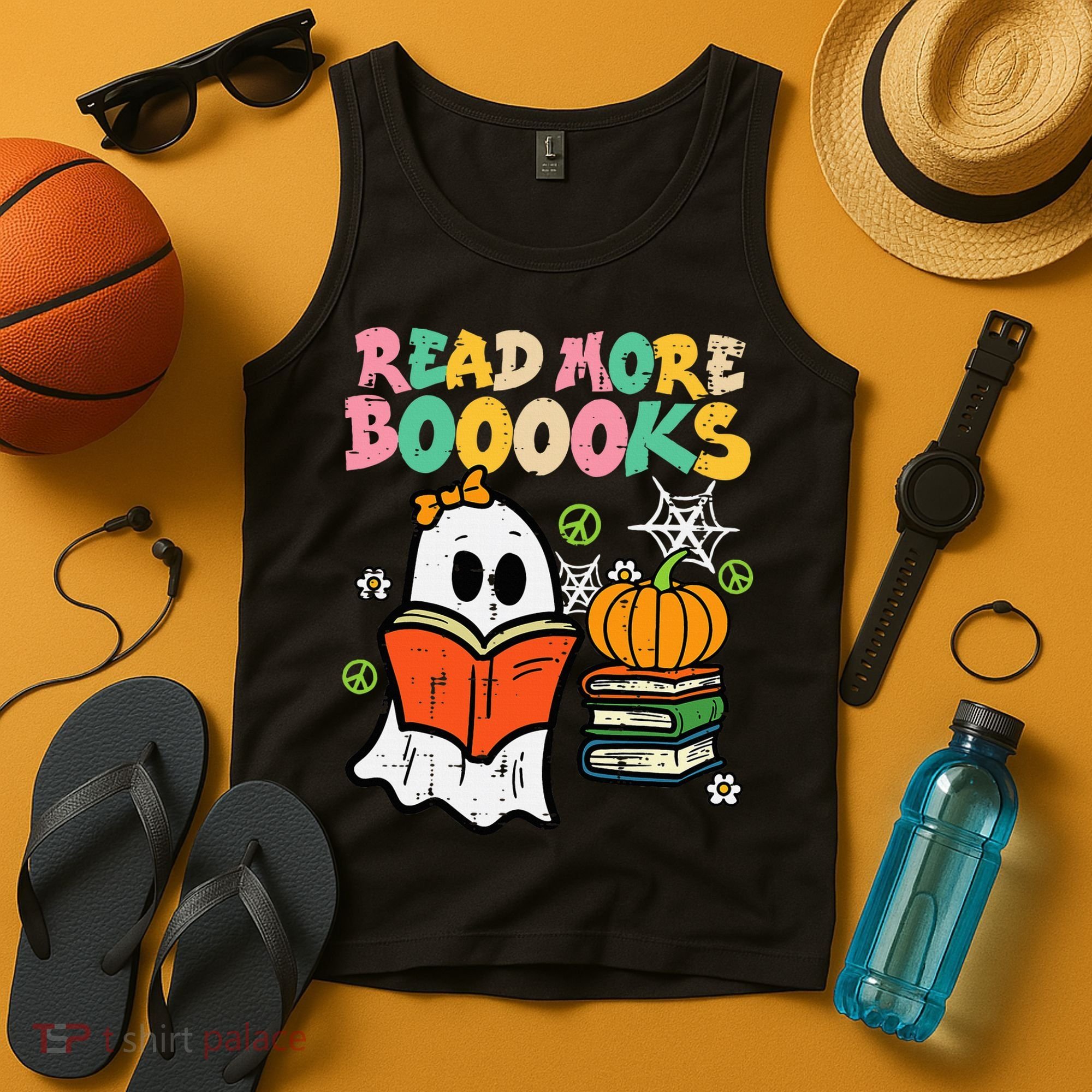 Bookworm Halloween Costume Tank Top