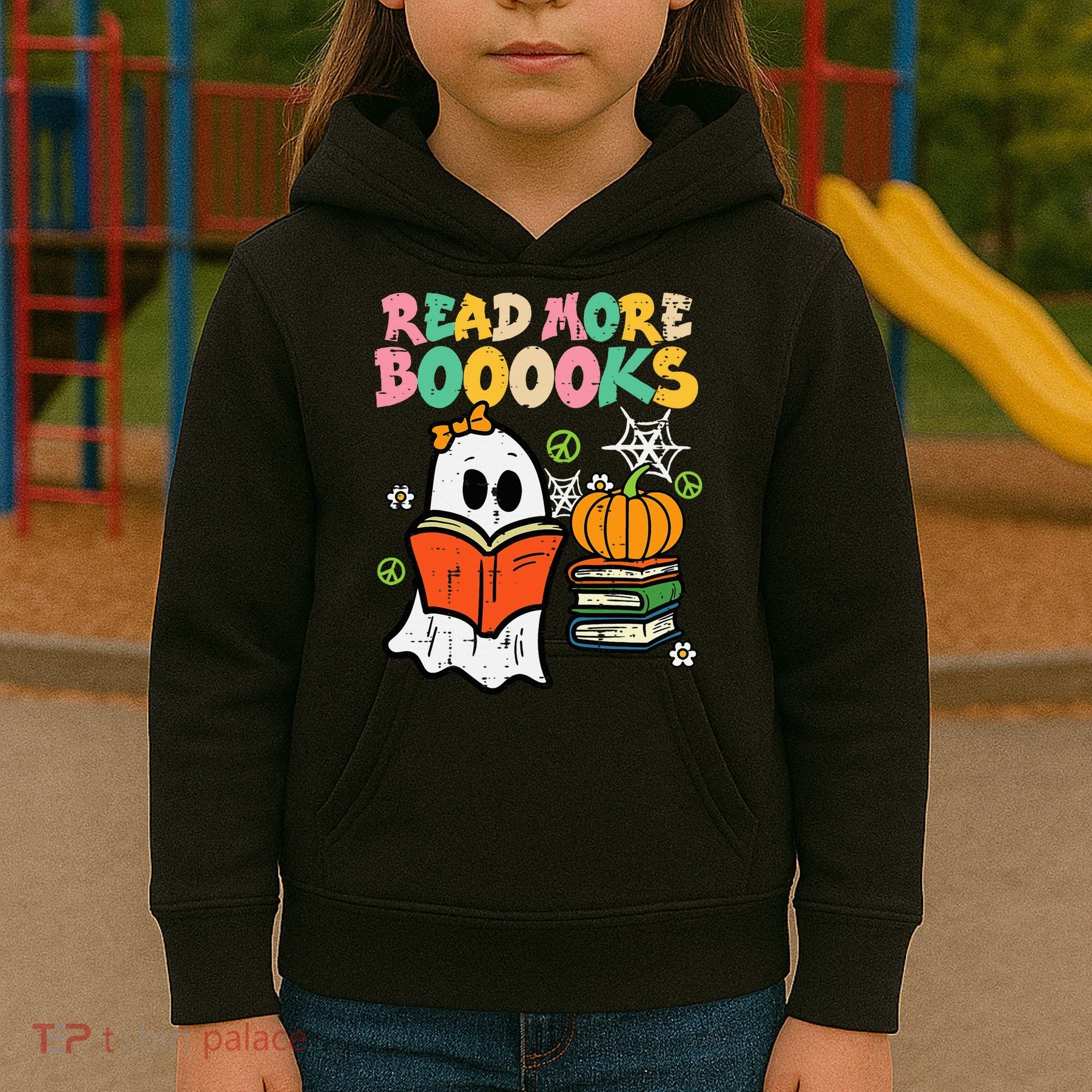 Bookworm Halloween Costume Kids Hoodie